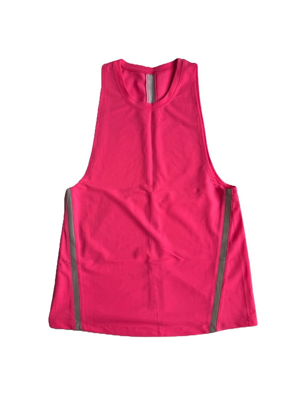 Hot Pink Active Muscle Tank Top